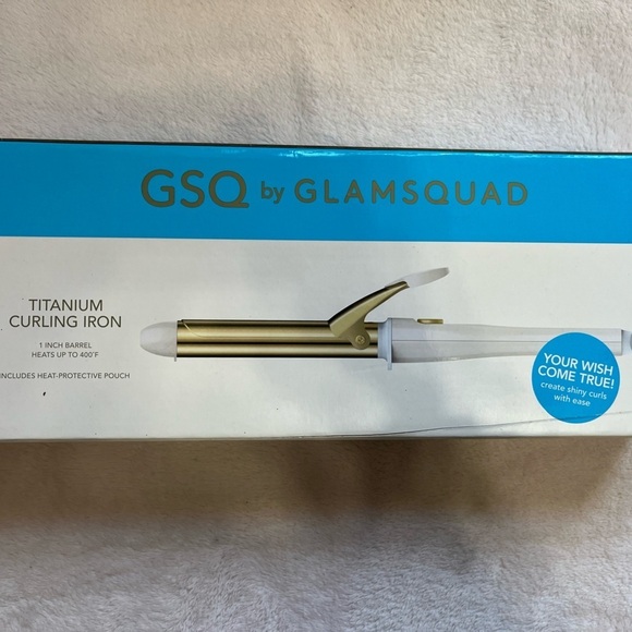 GSQ by Glamsquad Titanium Curling Iron. New in Box. NIB. - Picture 1 of 5